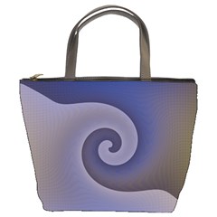 Logo Wave Design Abstract Bucket Bags by Simbadda