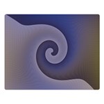 Logo Wave Design Abstract Double Sided Flano Blanket (Large)  80 x60  Blanket Front