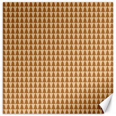 Pattern Gingerbread Brown Canvas 20  X 20   by Simbadda