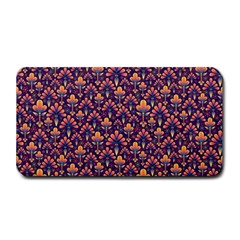 Abstract Background Floral Pattern Medium Bar Mats by Simbadda