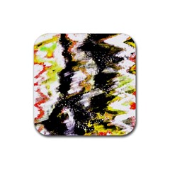 Canvas Acrylic Digital Design Rubber Coaster (square) 