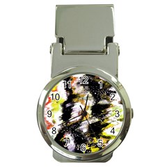 Canvas Acrylic Digital Design Money Clip Watches by Simbadda