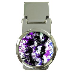 Canvas Acrylic Digital Design Money Clip Watches by Simbadda