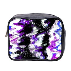 Canvas Acrylic Digital Design Mini Toiletries Bag 2-side by Simbadda