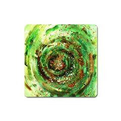 Canvas Acrylic Design Color Square Magnet by Simbadda