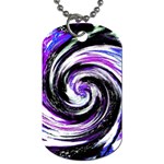 Canvas Acrylic Digital Design Dog Tag (Two Sides) Back