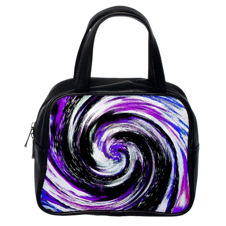 Canvas Acrylic Digital Design Classic Handbags (One Side)