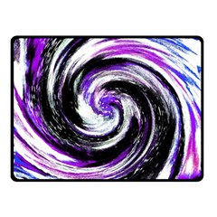 Canvas Acrylic Digital Design Double Sided Fleece Blanket (Small) 