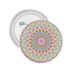 Kaleidoscope Star Love Flower Color Rainbow 2 25  Buttons by Alisyart