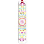 Kaleidoscope Star Love Flower Color Rainbow Large Book Marks Front