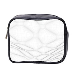 Line Stone Grey Circle Mini Toiletries Bag 2-side