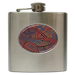 Random Inspiration Hip Flask (6 Oz) by Alisyart