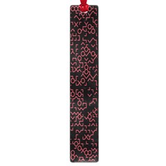 Random Pink Black Red Large Book Marks by Alisyart