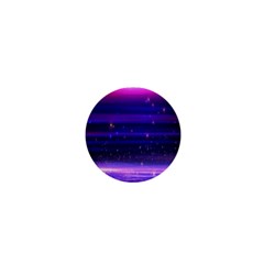 Space Planet Pink Blue Purple 1  Mini Magnets by Alisyart