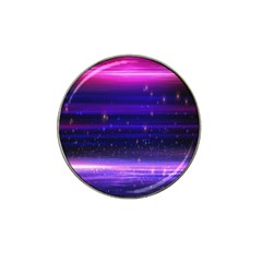 Space Planet Pink Blue Purple Hat Clip Ball Marker