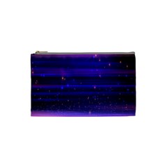 Space Planet Pink Blue Purple Cosmetic Bag (small) 