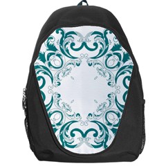 Vintage Floral Style Frame Backpack Bag