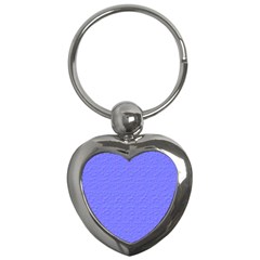 Ripples Blue Space Key Chains (heart)  by Alisyart