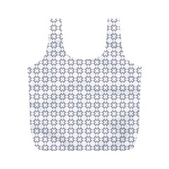 Violence Head On King Purple White Flower Full Print Recycle Bags (m) 