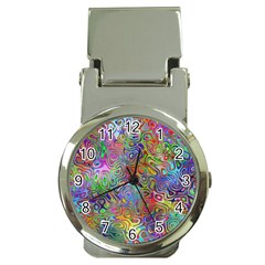 Glass Rainbow Color Money Clip Watches by Alisyart