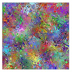 Glass Rainbow Color Large Satin Scarf (square) by Alisyart