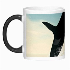 Whale Mum Baby Jump Morph Mugs by Alisyart
