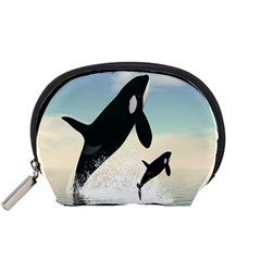 Whale Mum Baby Jump Accessory Pouches (small)  by Alisyart