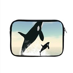 Whale Mum Baby Jump Apple Macbook Pro 15  Zipper Case by Alisyart