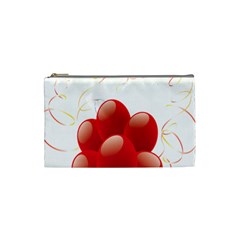 Balloon Partty Red Cosmetic Bag (small) 