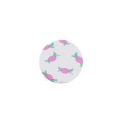 Candy Pink Blue Sweet 1  Mini Buttons