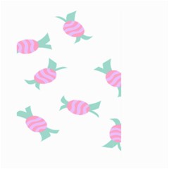 Candy Pink Blue Sweet Large Garden Flag (two Sides)