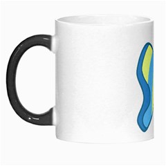 Candy Yellow Blue Morph Mugs