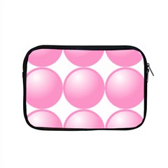 Circle Pink Apple Macbook Pro 15  Zipper Case