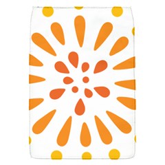 Circle Orange Flap Covers (s)  by Alisyart