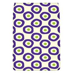 Circle Purple Green White Flap Covers (l) 