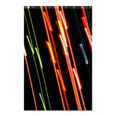 Colorful Diagonal Lights Lines Shower Curtain 48  X 72  (small) 