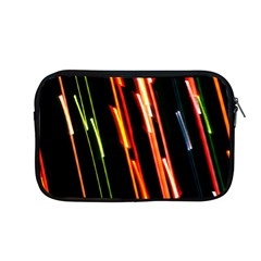 Colorful Diagonal Lights Lines Apple Macbook Pro 13  Zipper Case by Alisyart