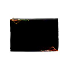 Colorful Light Frame Line Cosmetic Bag (medium) 