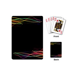 Colorful Light Frame Line Playing Cards (mini) 