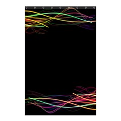 Colorful Light Frame Line Shower Curtain 48  X 72  (small)  by Alisyart