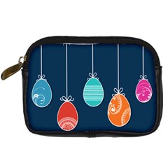 Easter Egg Balloon Pink Blue Red Orange Digital Camera Cases by Alisyart