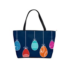 Easter Egg Balloon Pink Blue Red Orange Shoulder Handbags