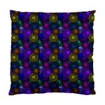 Circles Color Yellow Purple Blu Pink Orange Standard Cushion Case (Two Sides) Back