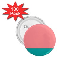 Flag Color Pink Blue Line 1 75  Buttons (100 Pack) 
