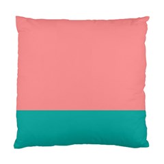 Flag Color Pink Blue Line Standard Cushion Case (one Side) by Alisyart