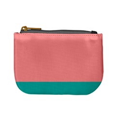 Flag Color Pink Blue Line Mini Coin Purses by Alisyart