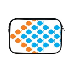 Fish Arrow Orange Blue Apple Ipad Mini Zipper Cases by Alisyart