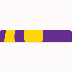 Flag Purple Yellow Circle Small Bar Mats