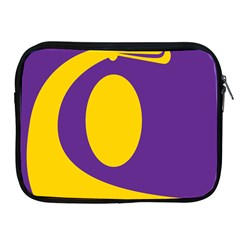 Flag Purple Yellow Circle Apple Ipad 2/3/4 Zipper Cases by Alisyart