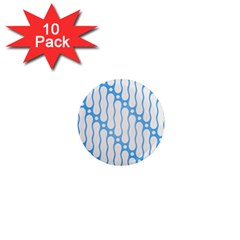 Batik Pattern 1  Mini Magnet (10 Pack)  by Simbadda